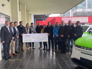 Biobío avanza en electromovilidad con la entrega de más de 20 vehículos del Programa “Mi Taxi Eléctrico” Biobío avanza en electromovilidad con la entrega de más de 20 vehículos del Programa “Mi Taxi Eléctrico”