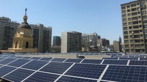 Techo solar con modelo Esco Techo solar con modelo Esco