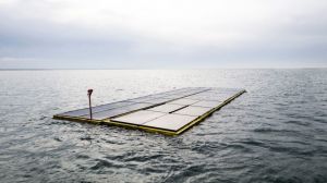 Planta solar flotante Planta solar flotante