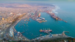 Empresas portuarias de San Antonio