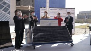 Multinacional Komatsu Cummins inauguró en Pudahuel su primera planta fotovoltaica que cubre hasta el 92% de sus procesos