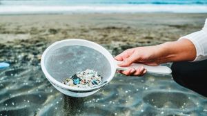 Educan a escolares de enseñanza básica sobre el impacto de los microplásticos en el ambiente marino y la importancia del reciclaje