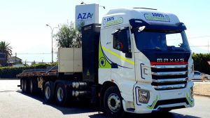 Camión eléctrico de carga pesada de Aceros AZA realiza con éxito sus primeras pruebas de transporte Camión eléctrico de carga pesada de Aceros AZA realiza con éxito sus primeras pruebas de transporte