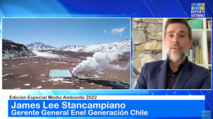 James Lee Stancampiano: Plan de inversión de nueva energía renovable para Chile equivale a 3.300 mega watts al 2024