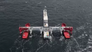 Generan e inyectan electricidad a la red utilizando energía mareomotriz desde una planta flotante Generan e inyectan electricidad a la red utilizando energía mareomotriz desde una planta flotante