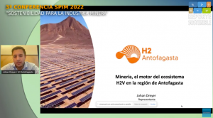 “En Antofagasta ya tenemos la gran ventaja de contar con proyectos que están avanzando en el uso de hidrógeno verde” “En Antofagasta ya tenemos la gran ventaja de contar con proyectos que están avanzando en el uso de hidrógeno verde”