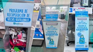 Programa de recuperación de bolsas reutilizables busca evitar que terminen en vertederos