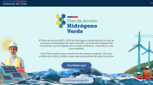 Ciudadanía podrá participar en el desarrollo de la industria del hidrógeno verde en Chile, mediante plataforma digital