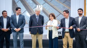 Inauguran primera planta fotovoltaica construida sobre un tranque de relave cerrado en Atacama Inauguran primera planta fotovoltaica construida sobre un tranque de relave cerrado en Atacama