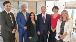 Ana Lía Rojas y su reunión con canciller alemán: Le propuse profundizar en el traspaso de la experiencia alemana del gridbooster Ana Lía Rojas y su reunión con canciller alemán: Le propuse profundizar en el traspaso de la experiencia alemana del gridbooster