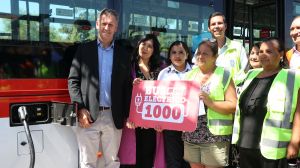 Santiago cuenta con mil buses eléctricos y destaca como una de las capitales del mundo con más vehículos de este tipo Santiago cuenta con mil buses eléctricos y destaca como una de las capitales del mundo con más vehículos de este tipo