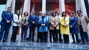 Las medidas que anuncia el Comité Estratégico de Hidrógeno Verde, conformado por representantes de los gobiernos de Bachelet, Piñera y Boric Las medidas que anuncia el Comité Estratégico de Hidrógeno Verde, conformado por representantes de los gobiernos de Bachelet, Piñera y Boric