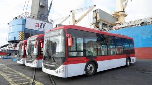 Llegan 40 buses eléctricos a Antofagasta: son los primeros fuera de la Región Metropolitana Llegan 40 buses eléctricos a Antofagasta: son los primeros fuera de la Región Metropolitana