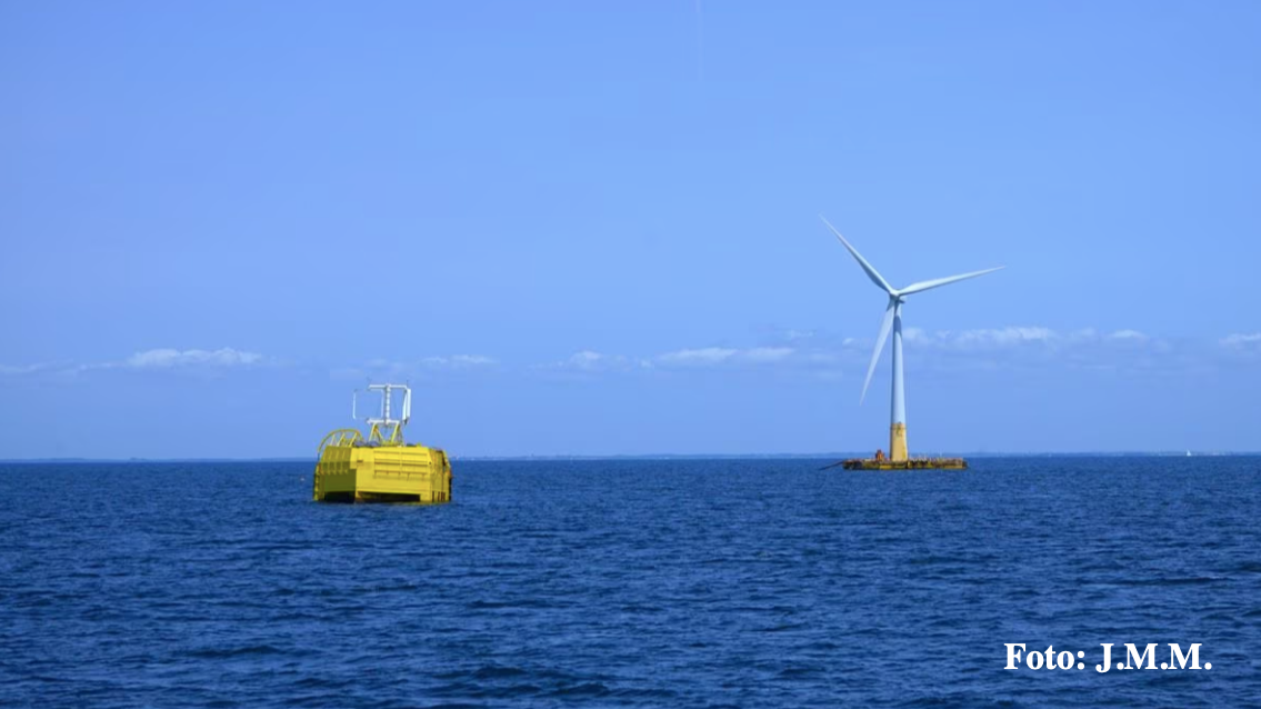 Auguran producción de hidrógeno verde mediante proliferación de plantas eólicas flotantes