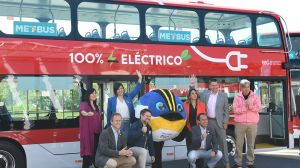 Primeros 10 buses de dos pisos 100% eléctricos de todo el continente se suman a los juegos Panamericanos y Parapanamericanos 2023 Primeros 10 buses de dos pisos 100% eléctricos de todo el continente se suman a los juegos Panamericanos y Parapanamericanos 2023