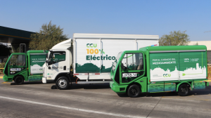 Construirán el primer electroterminal de carga para la flota de camiones 100% eléctricos de CCU