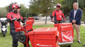Con nuevos “Ecomóviles Urbanos”, Correos de Chile suma más de 2 mil vehículos cero emisiones