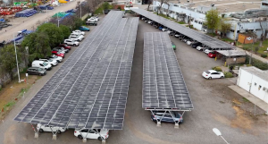 Laboratorio Chile-Teva inaugura el estacionamiento solar más grande del Cono Sur