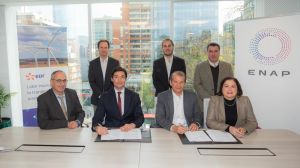 Enap y EDF firman acuerdo para evaluar producción de amoníaco verde en el complejo industrial Cabo Negro de Magallanes Enap y EDF firman acuerdo para evaluar producción de amoníaco verde en el complejo industrial Cabo Negro de Magallanes