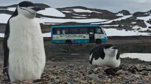 Chile desarrolla el primer bus eléctrico de la historia que opera en la Antártica
