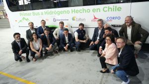 En marcha el primer bus a hidrógeno hecho en Chile