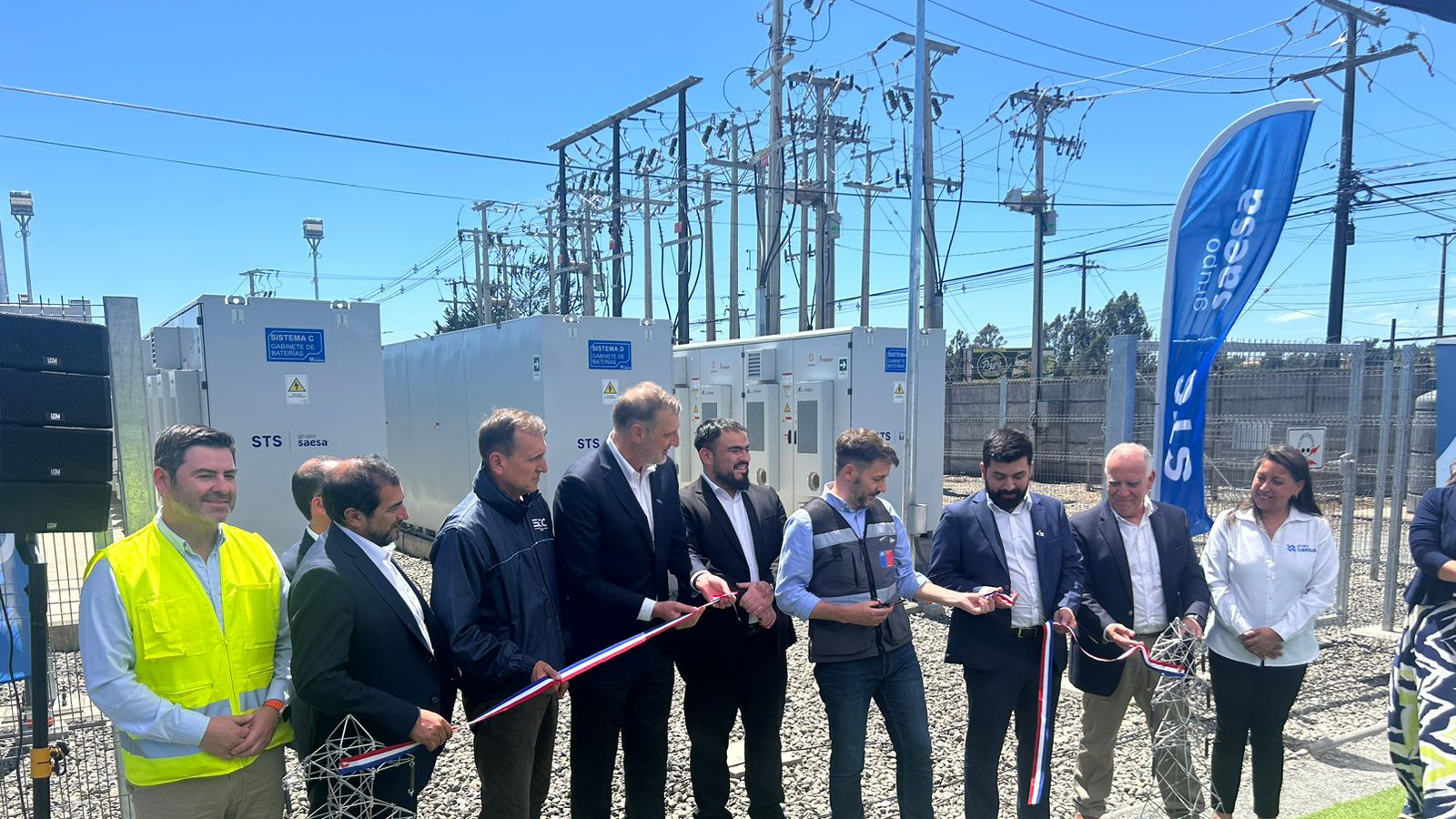 Grupo Saesa inaugura el primer sistema de almacenamiento BESS en Transmisión a nivel nacional Grupo Saesa inaugura el primer sistema de almacenamiento BESS en Transmisión a nivel nacional