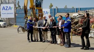 Aceros AZA inaugura la planta fragmentadora de chatarra más moderna de Chile con inversión de US$26 millones