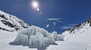 Proyecto Nilus avanza en la acumulación de agua en reservas de hielo artificial en la cordillera de Los Andes Proyecto Nilus avanza en la acumulación de agua en reservas de hielo artificial en la cordillera de Los Andes