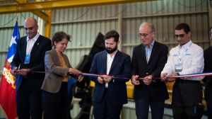 Inauguran oficialmente en Antofagasta la primera planta de reciclaje de neumáticos mineros gigantes del mundo