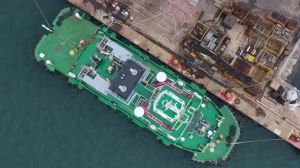 Hito global de hidrógeno verde y energías renovables: realizan la primera operación de abastecimiento de amoníaco marino ecológico del mundo