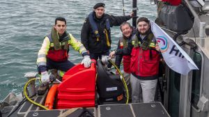 Realizan exitosa prueba utilizando e-Combustible elaborado en Magallanes en una lancha de la Armada de Chile