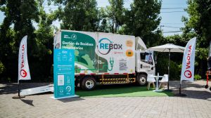 Veolia Chile pone en marcha camión eléctrico para la recolección de residuos hospitalarios